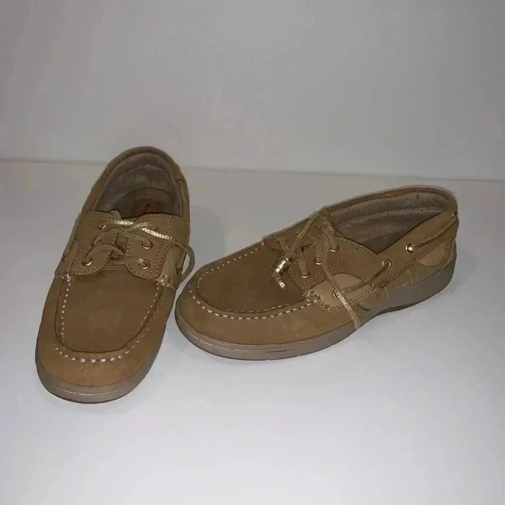 Maui island / kids shoes slide in’s tan/2.5